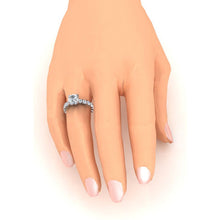 Cushion Natural Diamond Anniversary Band Ring 4 Ct. Gold Ladies Jewelry