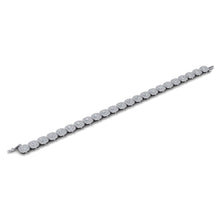Cushion & Round Genuine Diamond Men's Bracelet 11.75 Carats