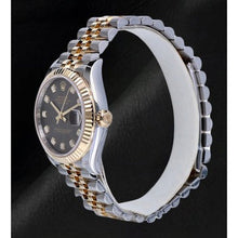 Rolex Two Tone Dark