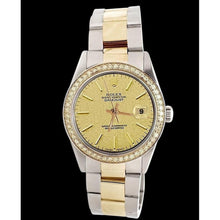 Champagne Stick Dial Ss & Yellow Gold