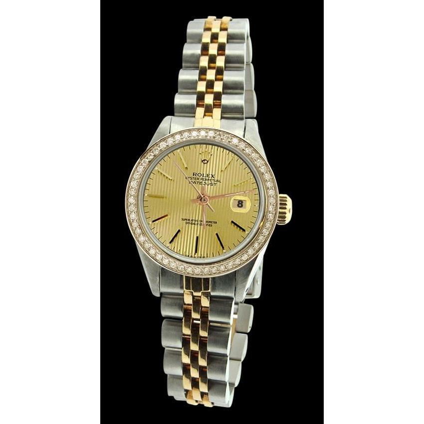 Datejust Champagne Stick Dial Rolex