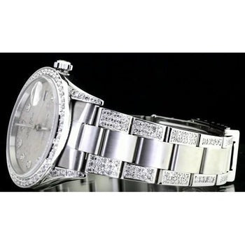 Watch Covered 8 Ct. Custom Diamond Ss