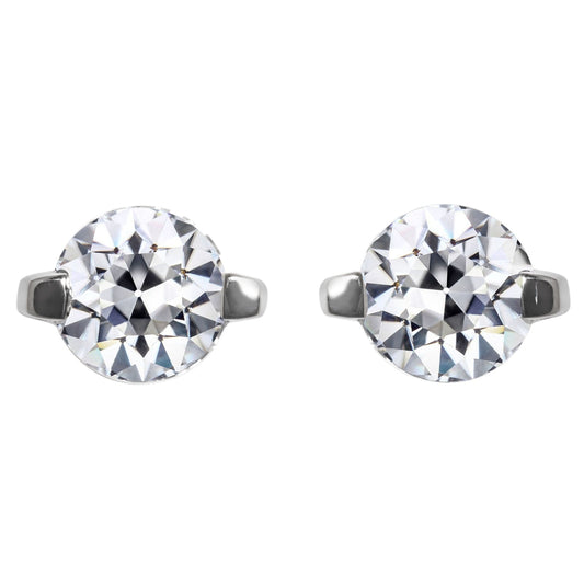 Sophisticated Fine Diamond Earrings 2.50 ct – main view