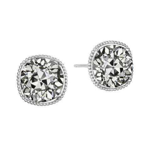 Old Mine Cut Brilliant Diamond ring in 14K White Gold – main view