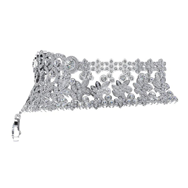 Expensive Real Diamond Choker Necklace