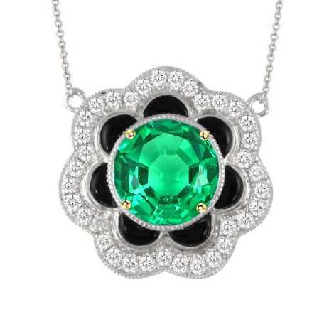 Handmade Gemstone Pendant 3 ct – main view