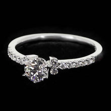 Genuine 1.50 Carats Round Engagement Ring