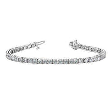 Genuine Diamond 15 Pointer Tennis Bracelet