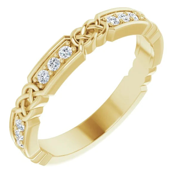 Genuine Diamond Anniversary Band 0.40 Carats