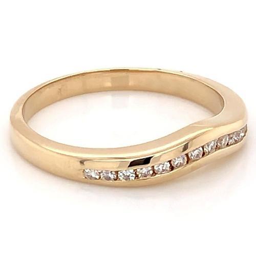 Genuine Diamond Anniversary Band 0.75 Carats Women