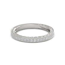 Genuine Diamond Wedding Band 0.70 Carats Antique Style Women Jewelry