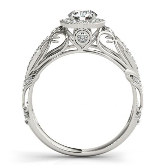 Genuine Round Diamond Engagement Anniversary 1.10 Carat