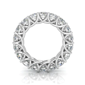 Gorgeous Real Diamonds 4 Ct. Eternity Wedding Band Women Jewelry