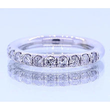 Half Eternity Comfort Fit Real Diamond Band