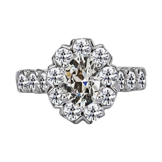 natural round diamond 10.50ct ring front view