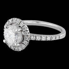 Halo Genuine Diamond Wedding White Gold 1.50 Ct.