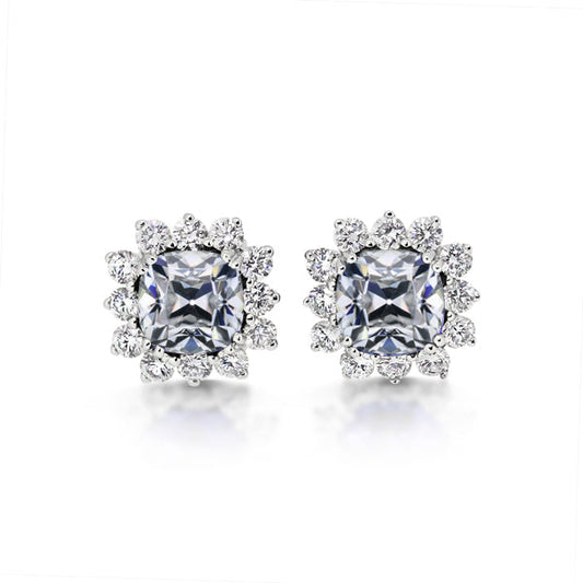 Authentic Fine Diamond Earrings – main view