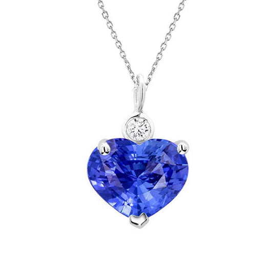 Radiant Precious Stone Pendant 3 ct – main view