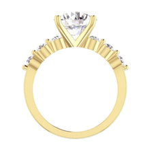 Huge Round Real Diamond Ring With Accents Jewelry 3.91 Ct. White Gold 14K