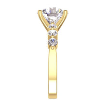 Huge Round Real Diamond Ring With Accents Jewelry 3.91 Ct. White Gold 14K