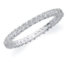 Ladies Round Real Diamond Engagement Band White Gold 14K 1.20 Carats