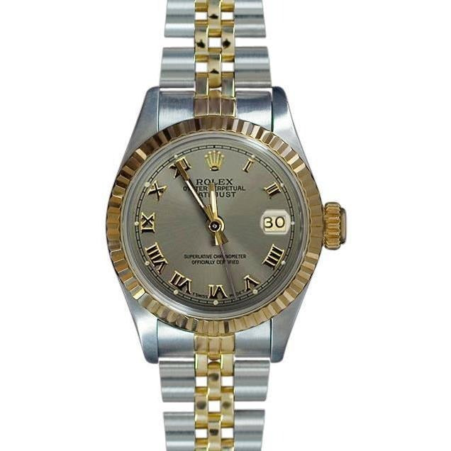 Rolex Watch Two Tone