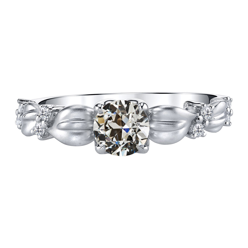 Proposal Ring 14K White Gold with Brilliant Diamond – main view
