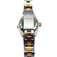 Ladies Datejust Rolex Watch Champagne Diamond Dial Ss & Gold