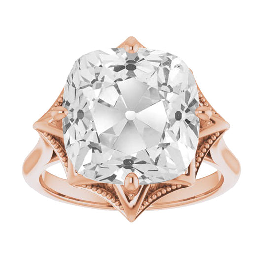 Shimmering Solitaire Ring 5 ct – main view