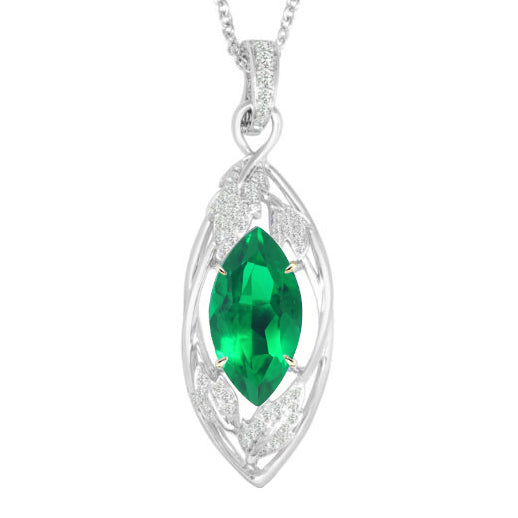 Luxury Precious Stone Pendant 2.50 ct – main view