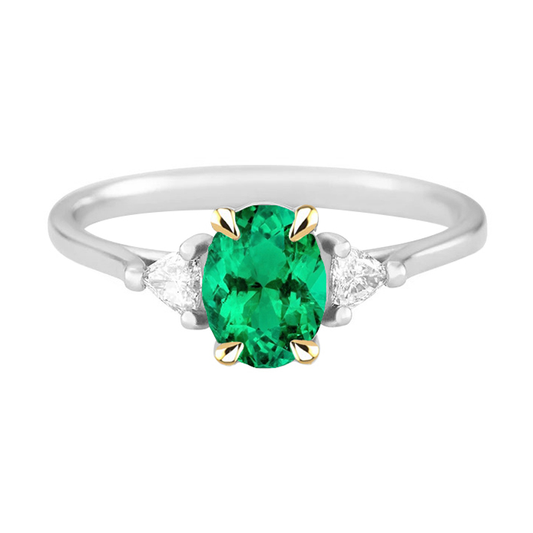 Refined Colored Stone Ring 2 ct – main view