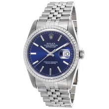 Blue Stick Dial Watch