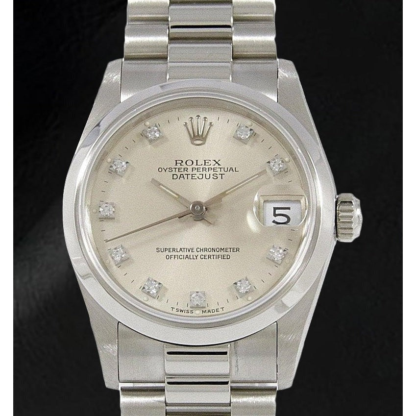 Platinum rolex datejust best sale