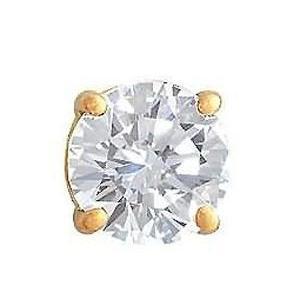 Mens single stud deals diamond earring