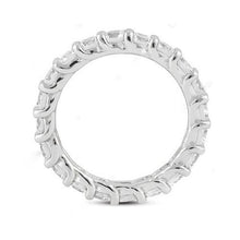 Natural Diamond 3 Carat White Gold Engagement Eternity Band New3