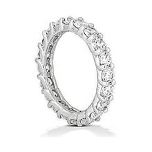 Natural Diamond 3 Carat White Gold Engagement Eternity Band New