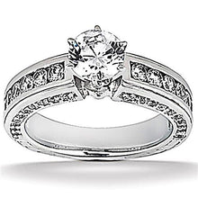 Natural Diamond Engagement Band Set 3.50 Carats