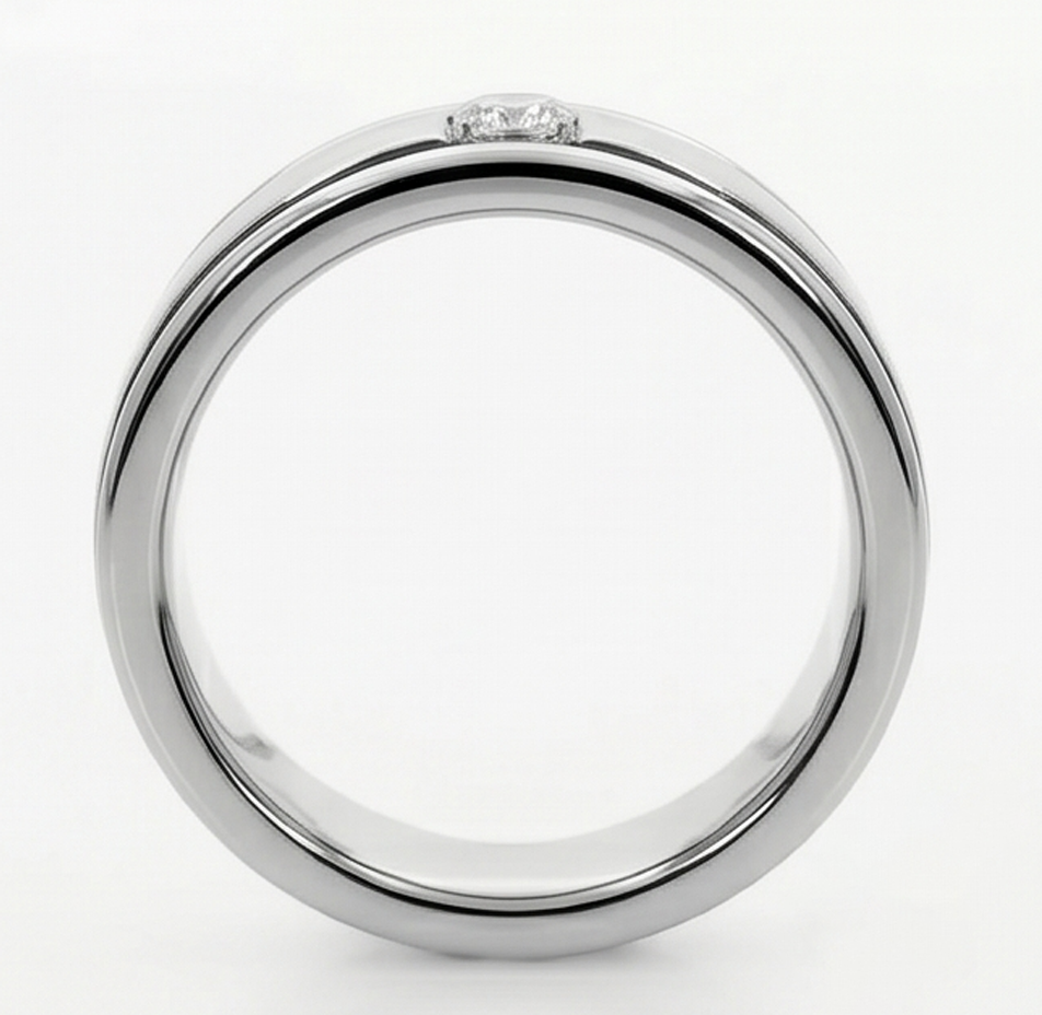 Natural Diamond Eternity Band 1ct - White Gold 14K