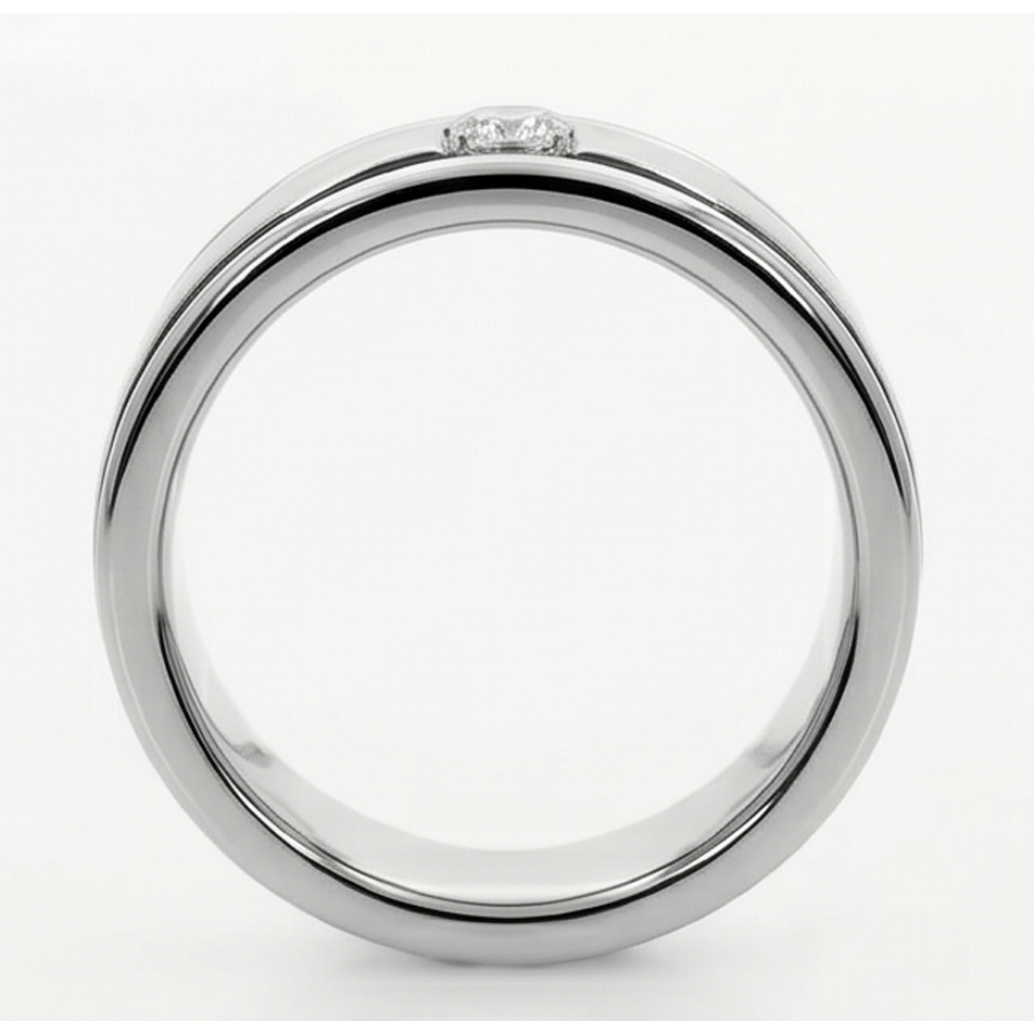 Natural Diamond Eternity Band 1ct - White Gold 14K