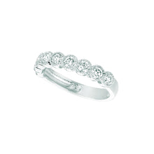 Natural Diamond Half Eternity Band 1 Carat 14K White Gold Jewelry