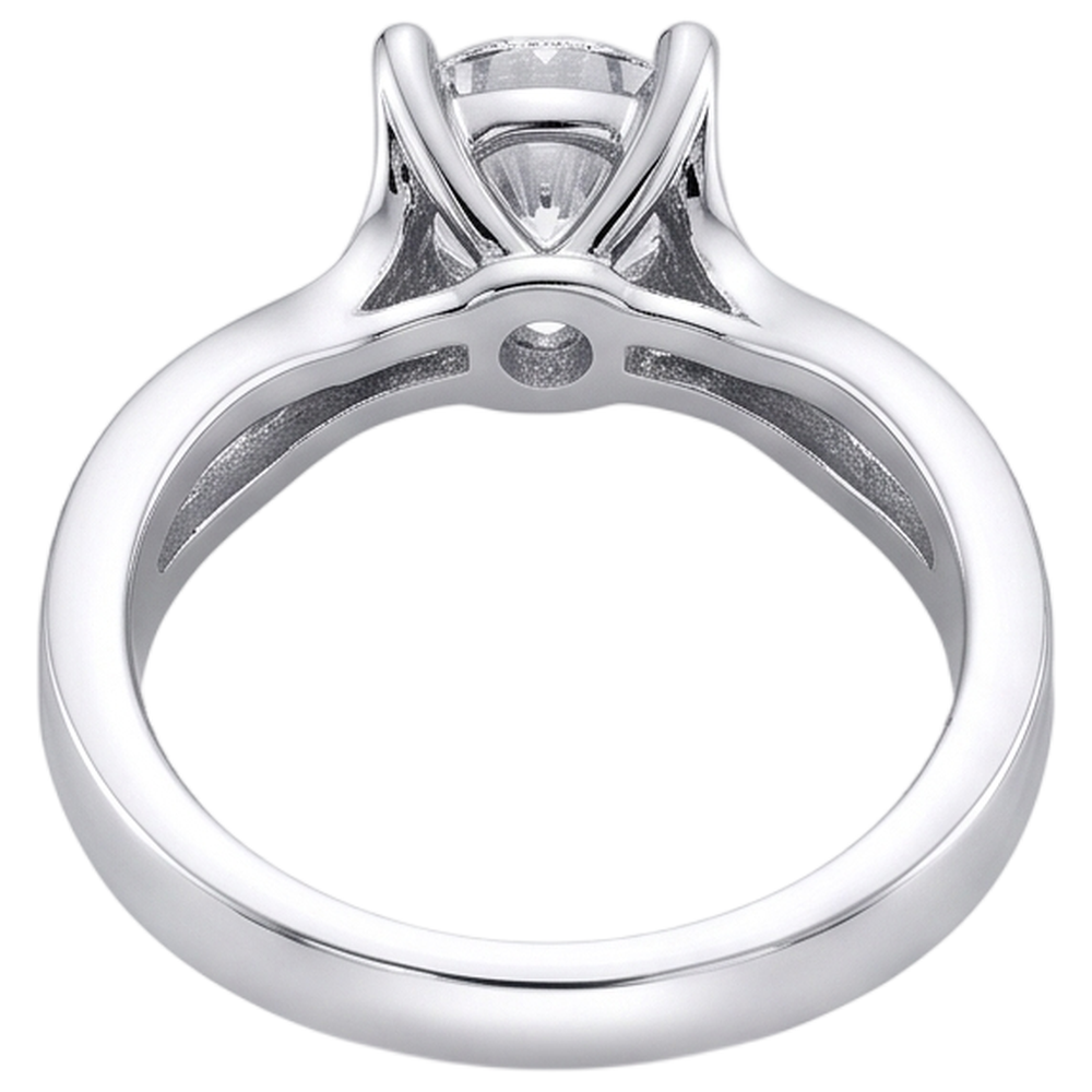 Natural Diamond Ring 2.25ct - White Gold 14K
