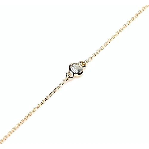 Natural Round Diamond Bracelet 1 Carat F Vs1 Jewelry New