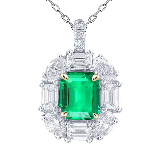 Brilliant Gemstone Pendant 3 ct – main view