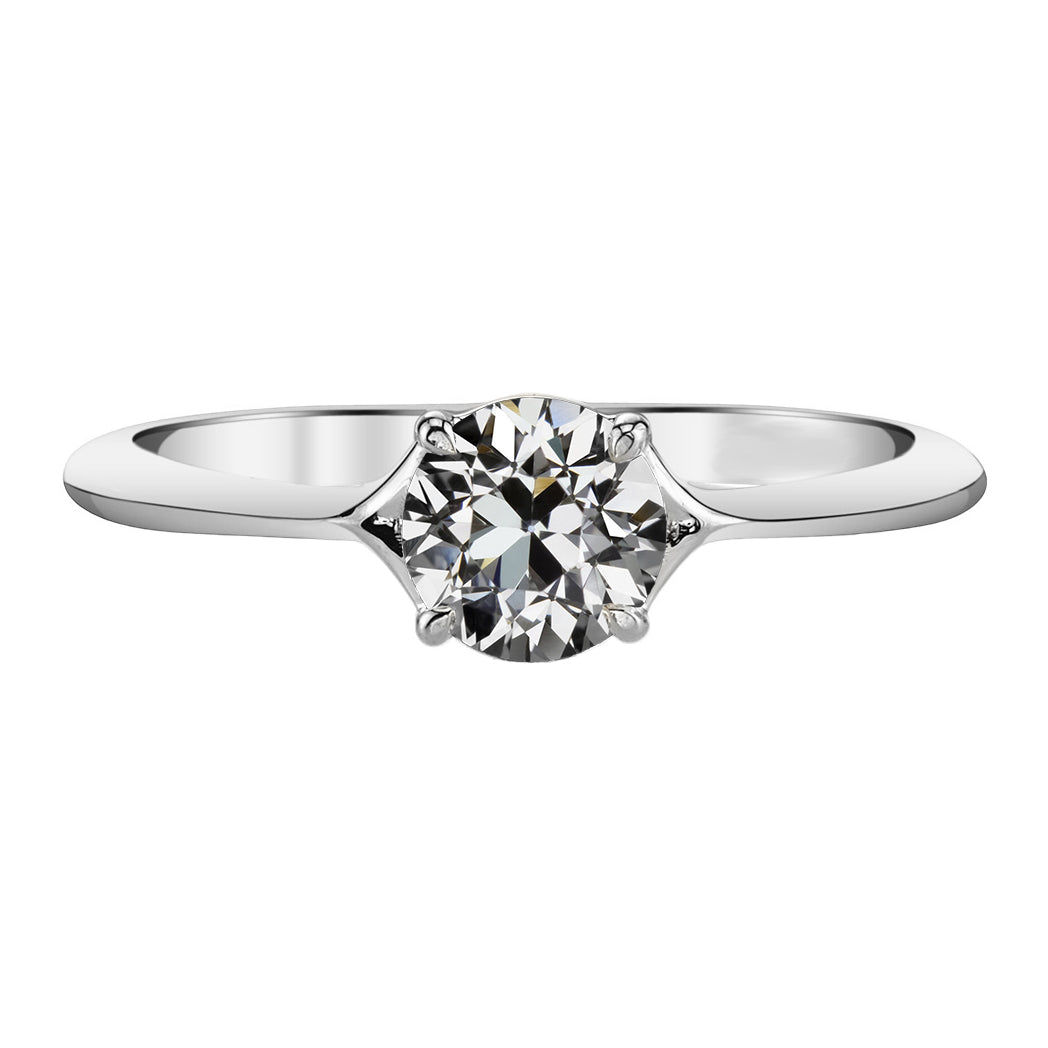 Designer Solitaire Engagement Ring 2 ct – main view