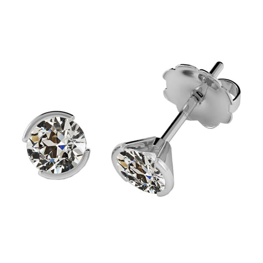 Premium Brilliant Diamond Earrings 1.50 ct – main view