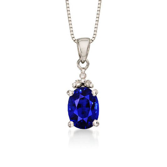 Timeless Gemstone Pendant 2 ct – main view