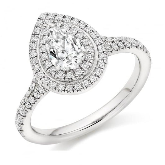 natural round diamond 1.78ct ring front view