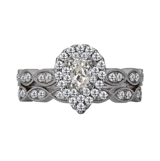 natural round diamond 4ct ring front view