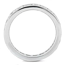 Princess Real Diamond Eternity Engagement Band 4.40 Cts. White Gold 14K