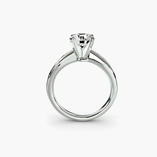 Authentic Gemstone Setting – front view